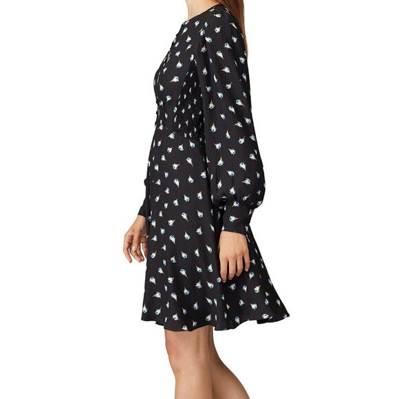 Rebecca Taylor Long Sleeve Brigette Dress, 0 - Picture 3 of 13